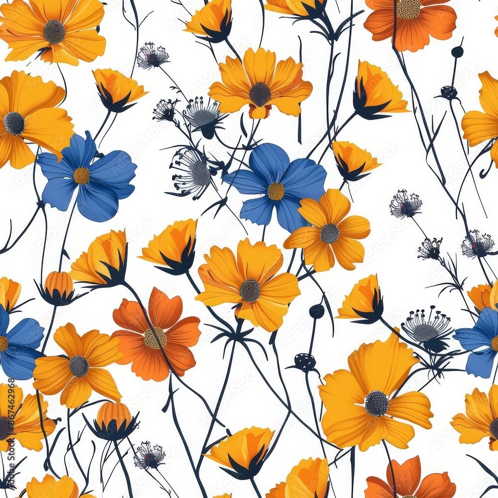 Floral Fusion Creates Vibrant Masterpiece Floral Fusion Creates Vibrant Masterpiece