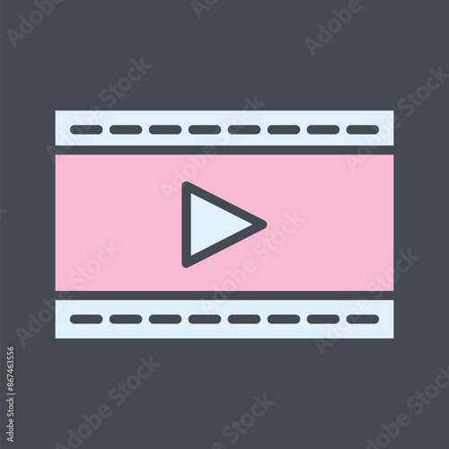 Video & Animation Vector Icon