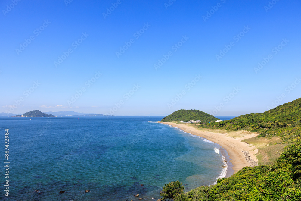Fototapeta premium 伊良湖岬 愛知県田原市