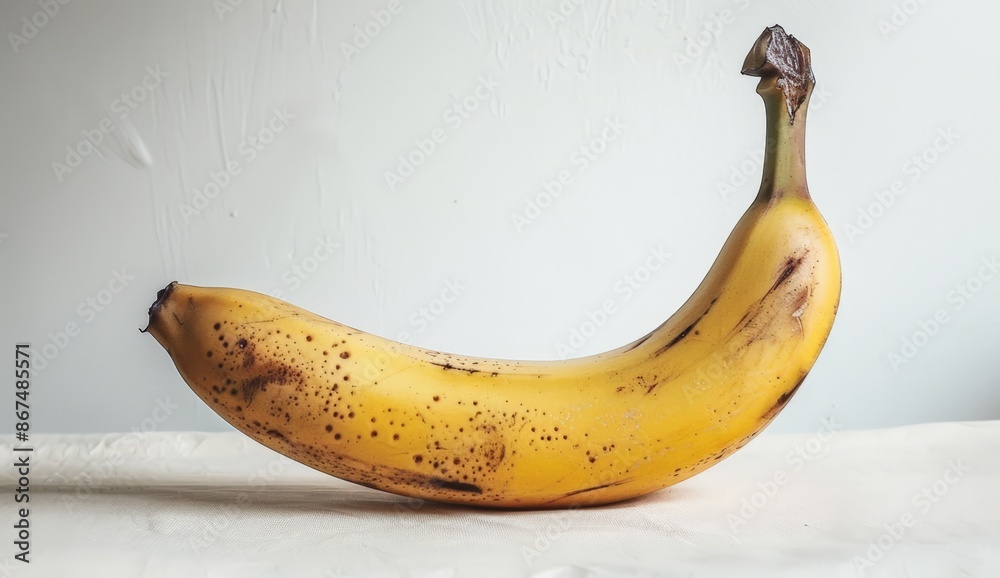 Vibrant Banana Display on a Table Vibrant Banana Display on a Table