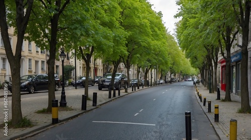 street in the city