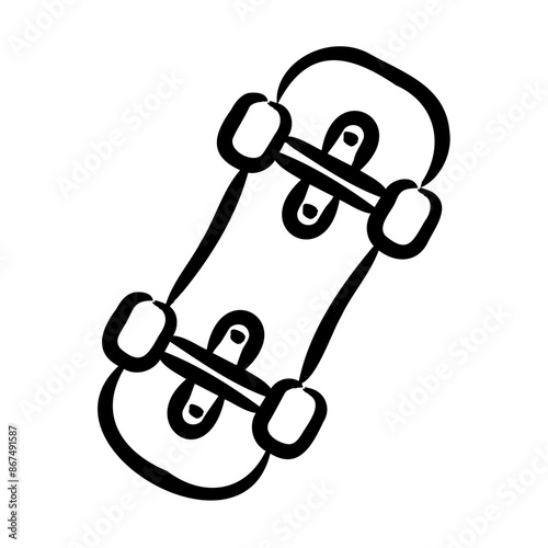 Skateboard Icon