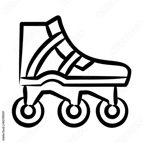 Rollerblades Icon