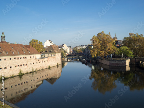 Obraz na płótnie Strasbourg Barrage Vauban w salonie