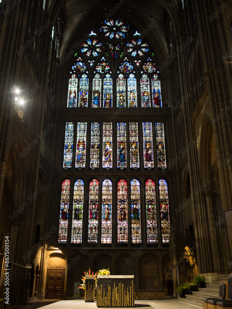 Stained glass windows of Saint-Etienne Cathedral, Metz