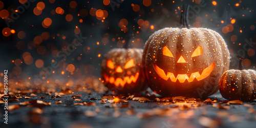 Halloweenkürbis mit Technik, made by AI