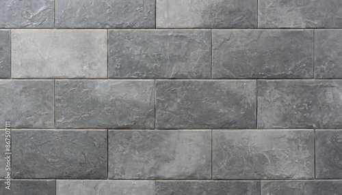 Wallpaper Mural グレーのタイルの背景 Torontodigital.ca