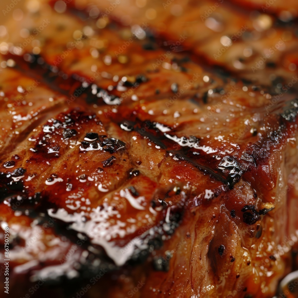 Grilled Ribs with Charred Spices and Glaze Grilled Ribs with Charred Spices and Glaze