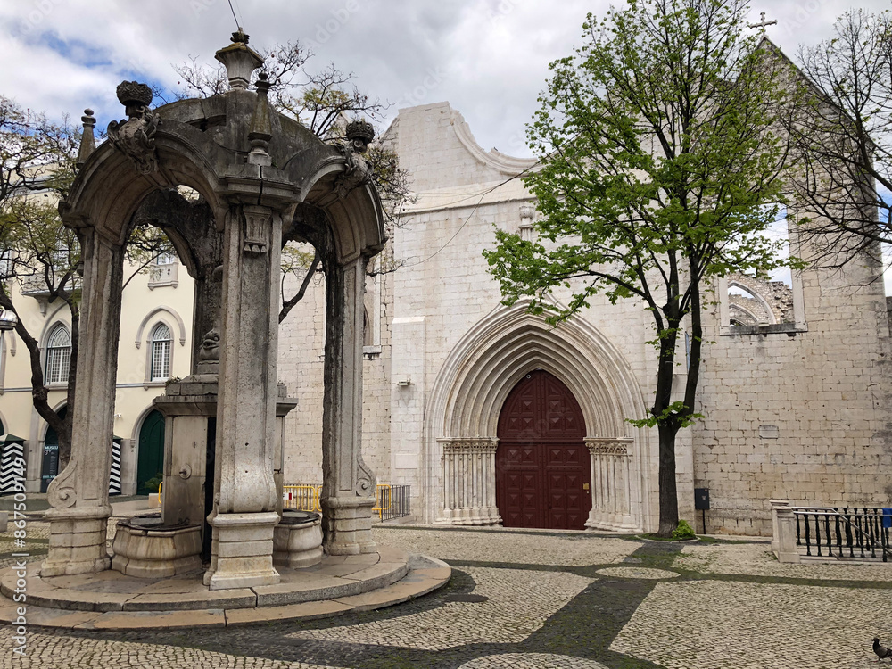 Carmo Convent and Square, Lisbon