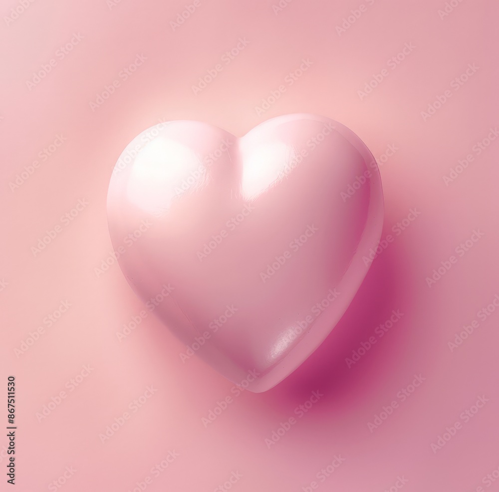 Soft Pink Heart Shine Soft Pink Heart Shine