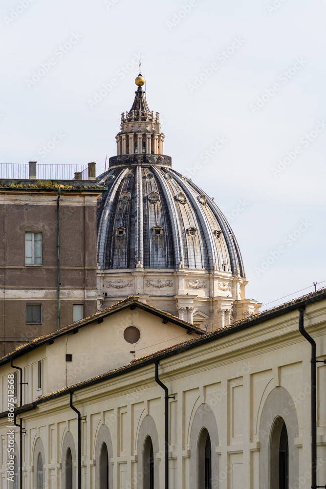 Obraz premium Kuppel, Basilica di San Pietro