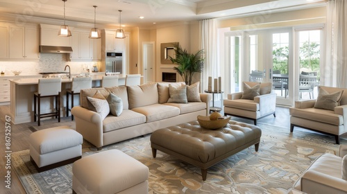 The living room is the heart of the home, where family and friends gather to create lasting memories.