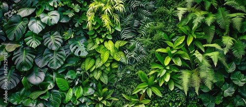 Green Forest Nature Wall: Herb Wall, Plant Wall, Natural Green Wallpaper and Background