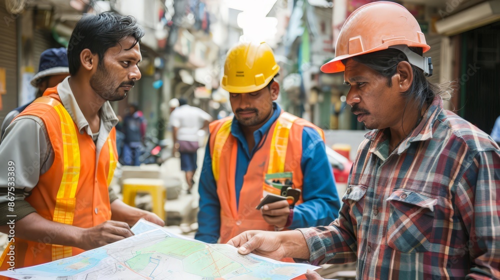 The survey team analyzes collected data to provide valuable insights for urban planning and development projects. The survey team analyzes collected data to provide valuable insights for urban planning and development projects.