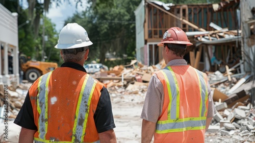 The survey team's expertise is instrumental in disaster response and recovery efforts, assessing damage and planning reconstruction. photo