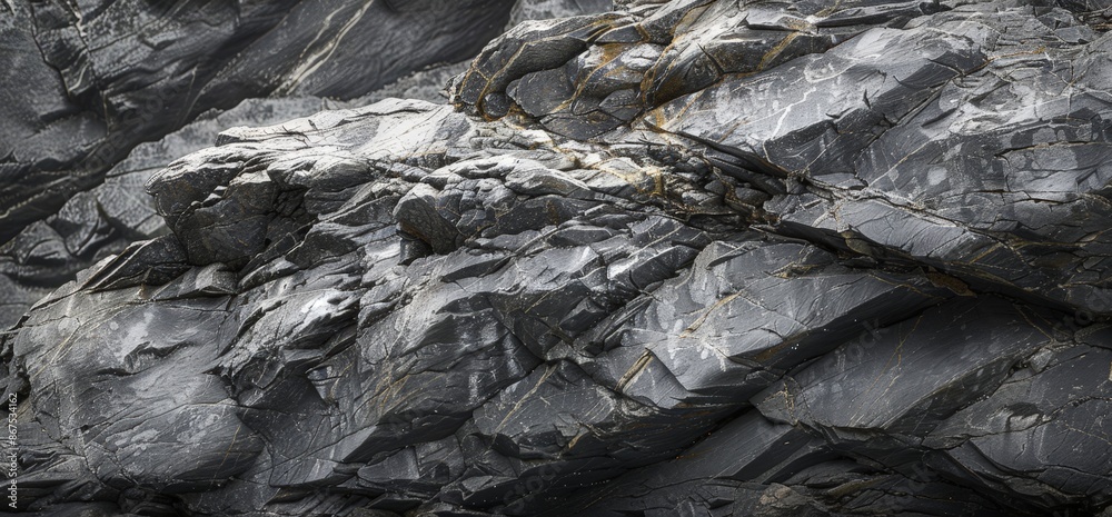 Rough Textured Rocky Mountain Landscape Rough Textured Rocky Mountain Landscape