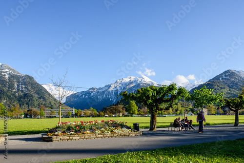 Bergblick von Interlaken photo