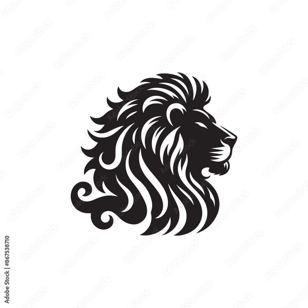vector set of lion silhouette logo Lion collection. vector set of lion silhouette logo Lion collection.