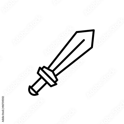 Sword Icon Set Weapon Illustrations for Historical and Fantasy Projects