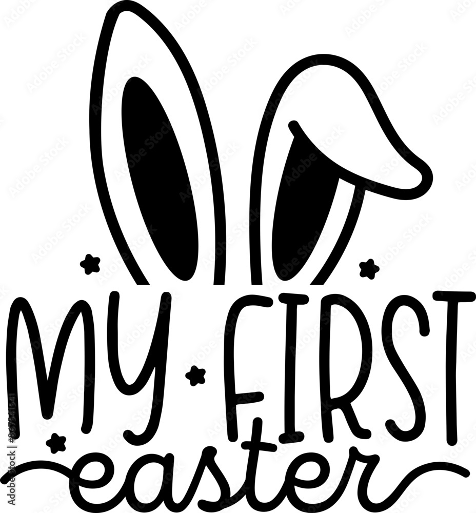 My First Easter Quote Design My First Easter Quote Design