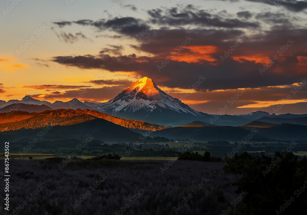 Serenity found in mountain views. Serenity found in mountain views.