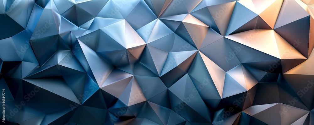 Abstract polygonal shapes with shadow effects, abstract background, concept of modern design Abstract polygonal shapes with shadow effects, abstract background, concept of modern design