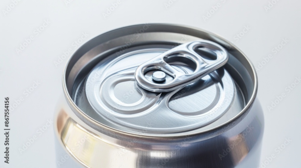 top of aluminium Soda cans with water drops top of aluminium Soda cans with water drops