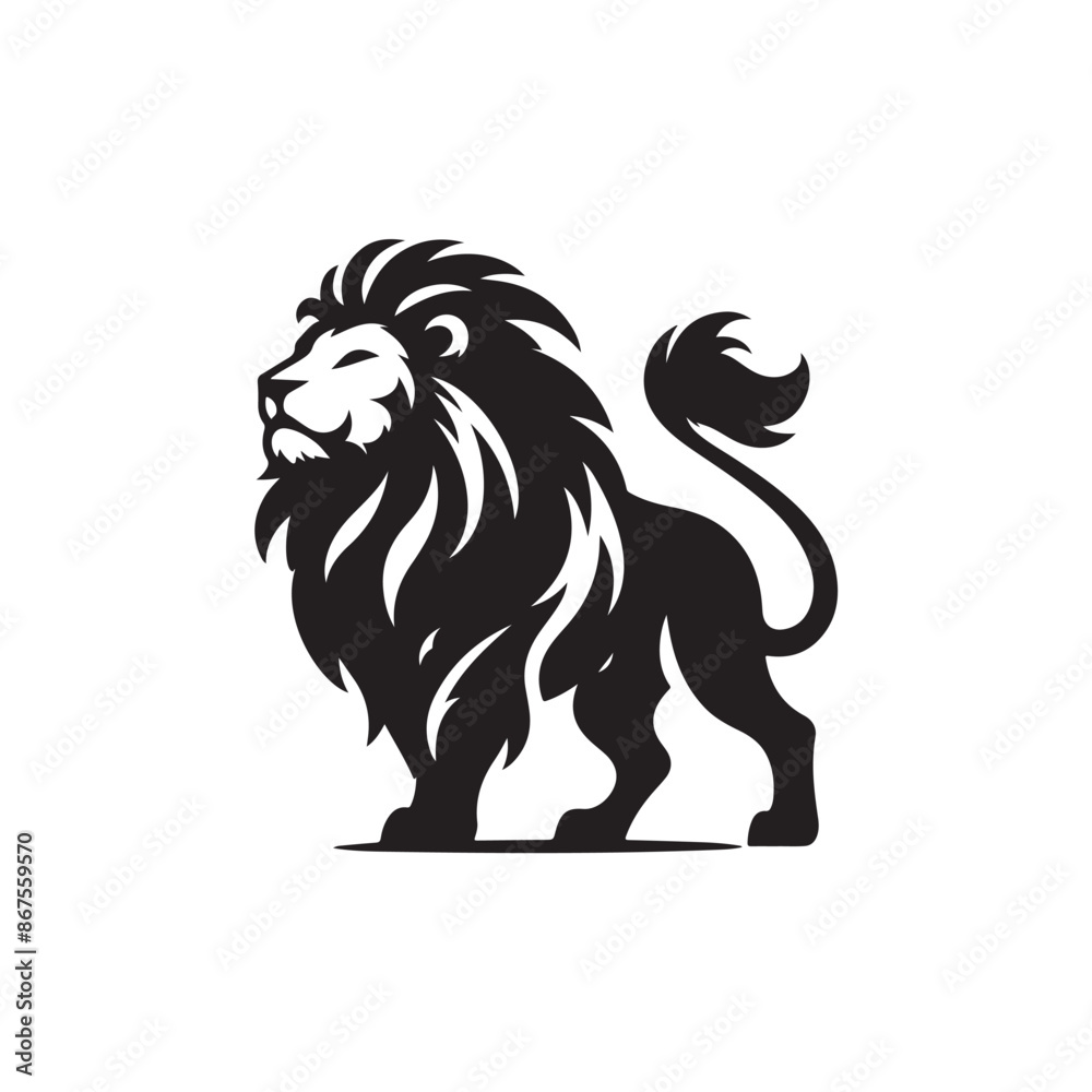 vector set of lion silhouette logo Lion collection. vector set of lion silhouette logo Lion collection.