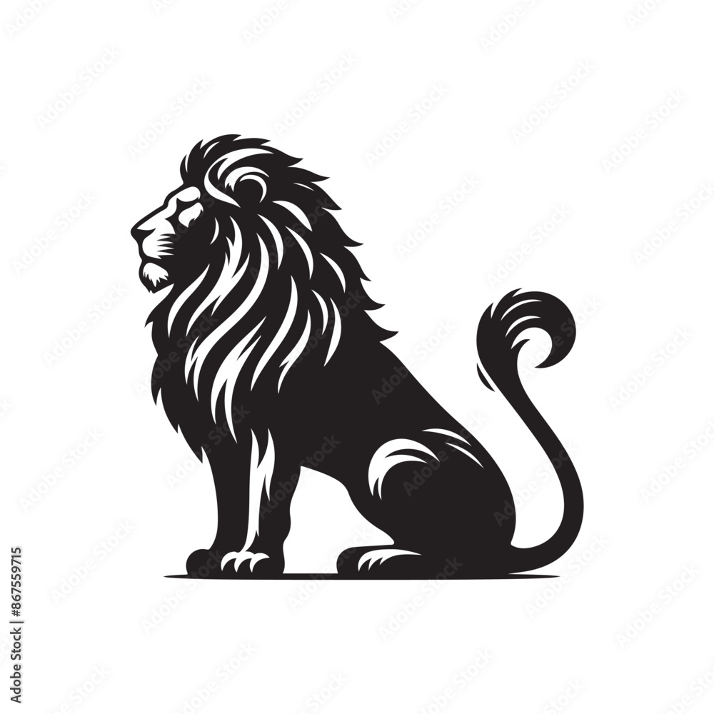 vector set of lion silhouette logo Lion collection. vector set of lion silhouette logo Lion collection.