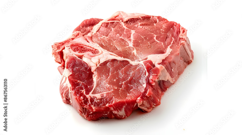 speak meat isolated on white background speak meat isolated on white background