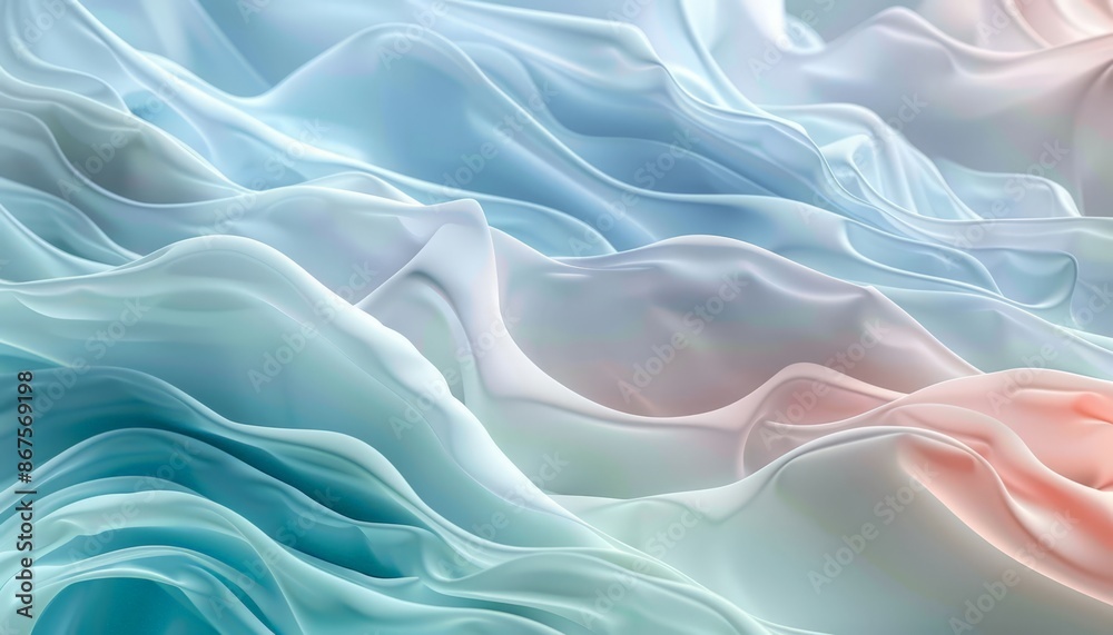 Obraz premium Soft Focus Abstract Water Waves