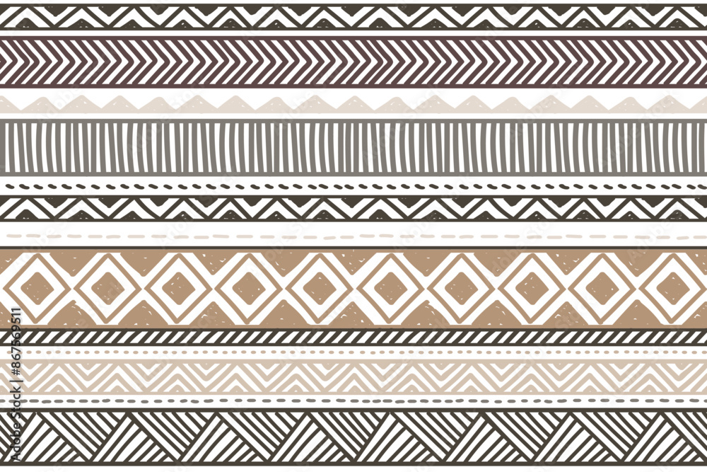 Ethnic vector seamless pattern. Tribal geometric background, traditional craft motif, maya, aztec ornament. mexican print Ethnic vector seamless pattern. Tribal geometric background, traditional craft motif, maya, aztec ornament. mexican print