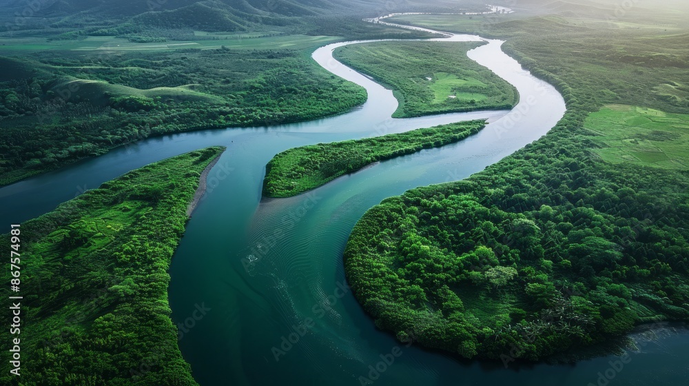World Rivers Day photography concept World Rivers Day photography concept