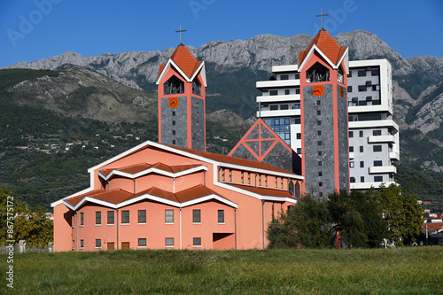 Bar, Montenegro, Dalmatia, Balkans, Europe - Roman Catholic Cathedral of Saint Peter