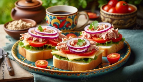 Sandwiches mit Thunfisch