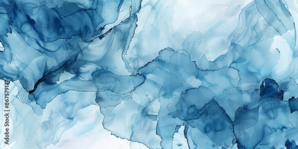 Fototapeta premium Abstract Watercolor Sky Background
