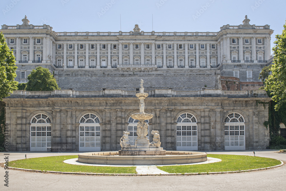 Fototapeta premium Styles such as art deco, modernism or neoclassicism can influence the design of the façade