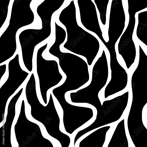 Seamless abstract geometric pattern. Vector Illustration.