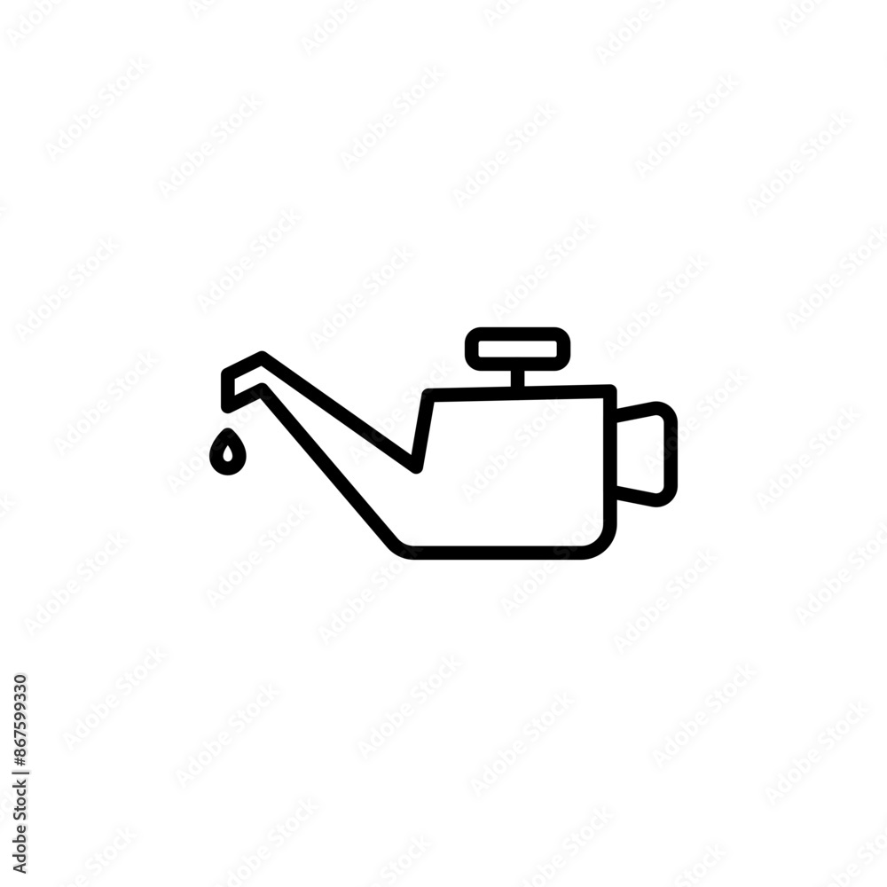 Oil Can Icon Set Lubrication Tool Illustrations for Mechanics and Industry Oil Can Icon Set Lubrication Tool Illustrations for Mechanics and Industry