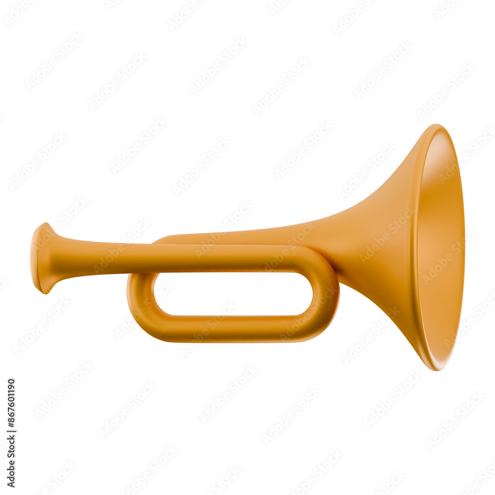 Premium Memorial Day saxophone icon 3d rendering on isolated background Premium Memorial Day saxophone icon 3d rendering on isolated background