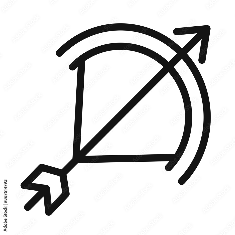 Bow Arrow Icon Collection Archery Gear Illustrations for Hunting and Target Practice Bow Arrow Icon Collection Archery Gear Illustrations for Hunting and Target Practice
