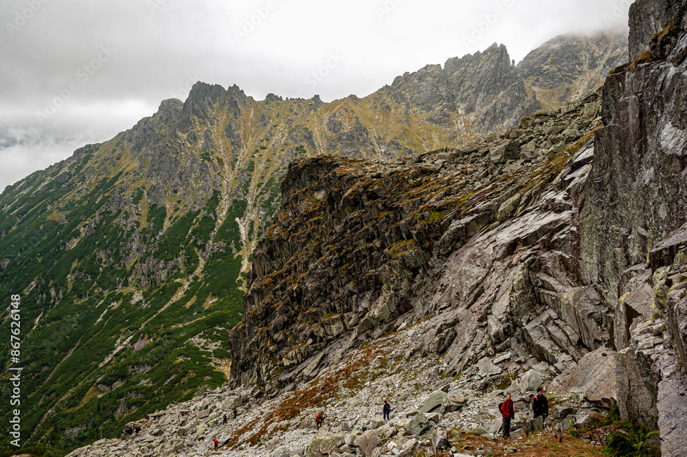 Naklejka premium Polskie Góry ,Tatry