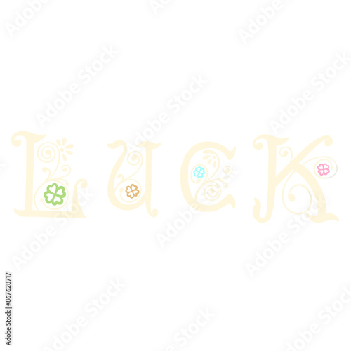 'Luck' vegetal (color).