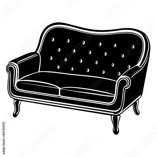 Sofa vector illustration 
