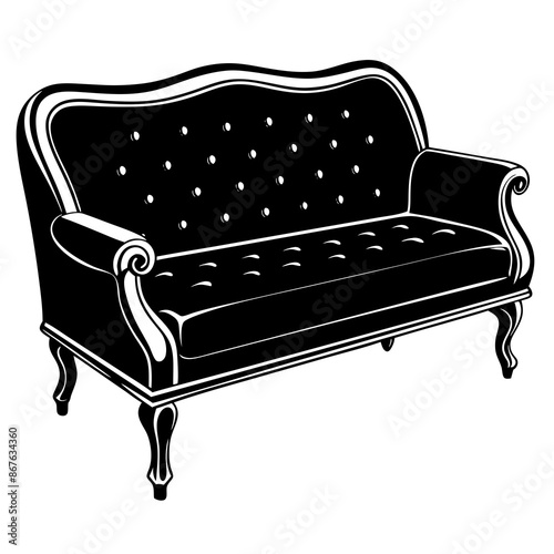 Sofa vector illustration 