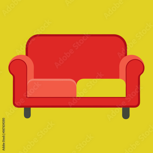 Sofa vector illustration 