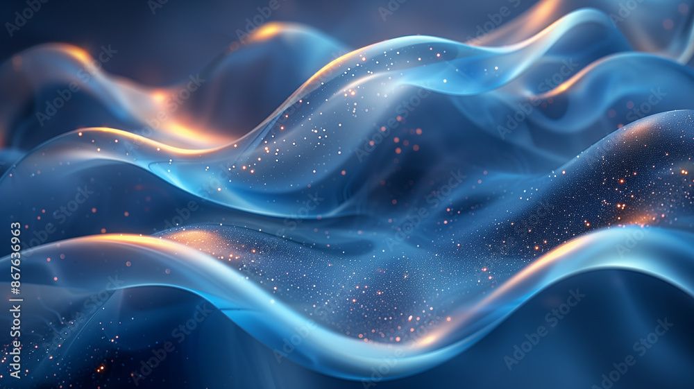 abstract fractal background. blue abstract background. Abstract waves. smooth, undulating waves. Surreal crystalline wave. abstract fractal background. blue abstract background. Abstract waves. smooth, undulating waves. Surreal crystalline wave.