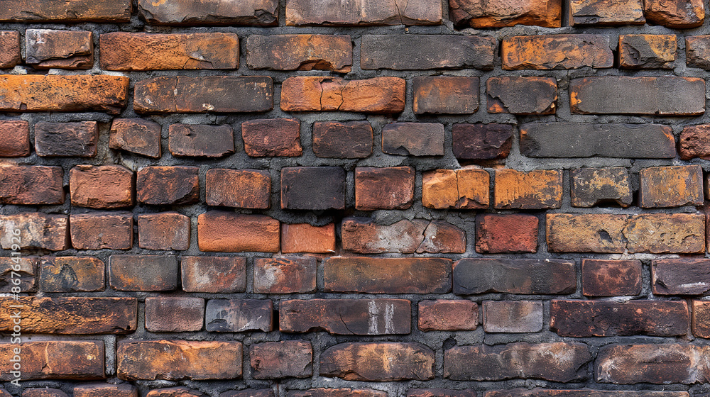 Brick wall with red brick, red brick background. Brick wall with red brick, red brick background.
