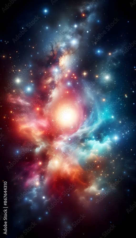 background with stars