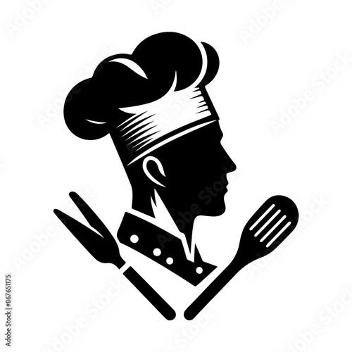 Chef hat vector silhouette. Chef silhouette , chef poses silhouette , chef standing silhouette , cooking silhouette , food silhouette , chef character silhouette , kitchen silhouette , chef cap 